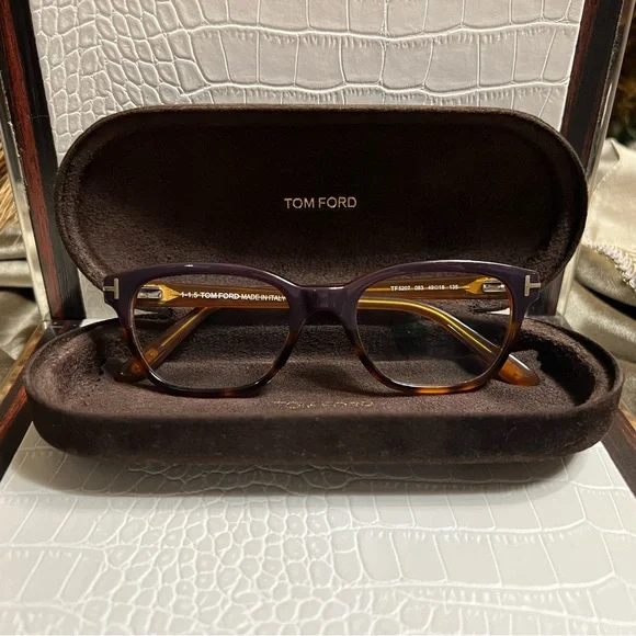 Tom Ford Eyeglasses with Case and Accessories - Picture 7 of 16